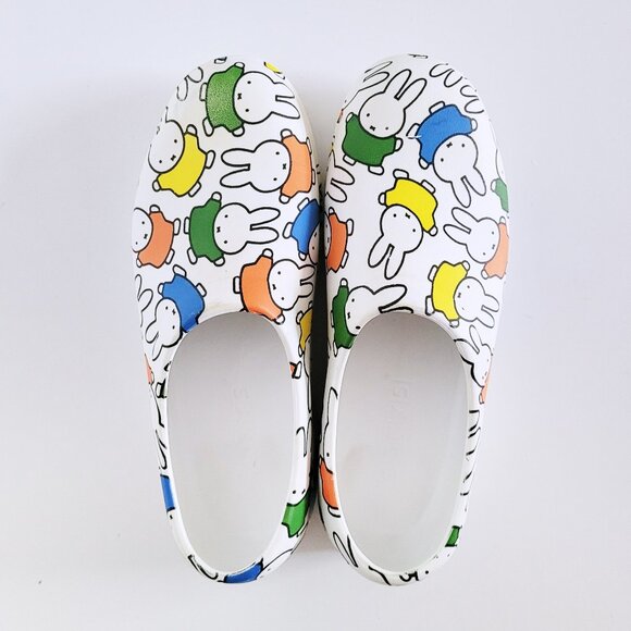 SKYS Croc Style Clogs with Miffy the Rabbit Print - Youth EU 34 - Picture 4 of 8